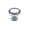 KETHY BR32 GLASS DOOR BACK-TO-BACK PAIR BRASS MUSHROOM KNOB 30MM