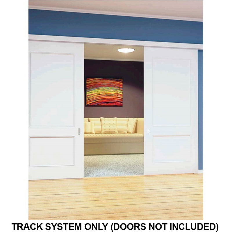 Brio Cavity Run CR60+ Sliding Door Track System for 60Kg Top Hung Panel