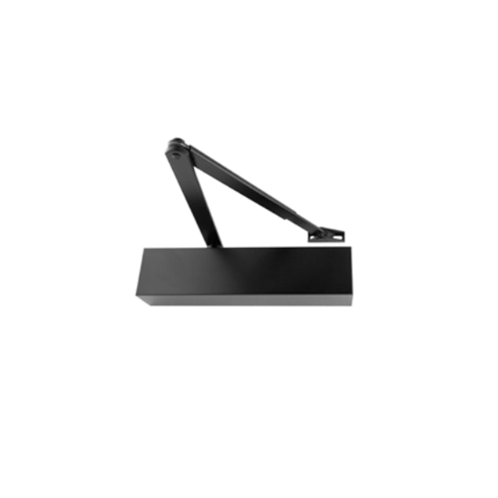 Briton B1120B - C - Mb Adjustable Door Closer With Back Check En2 - 4 Matt Black - primehardware