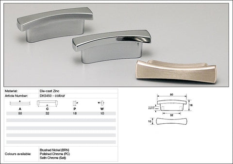 KETHY DK54 CABINET BOW TIE KNOB