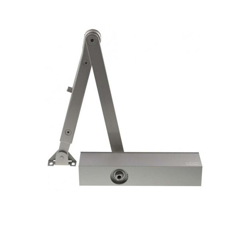 DORMA TS73 EN1-4 DOOR CLOSER HOLD OPEN SILVER 37023301