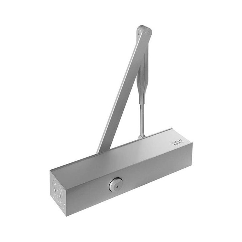 DORMA TS73 EN1-4 DOOR CLOSER HOLD OPEN SILVER 37023301