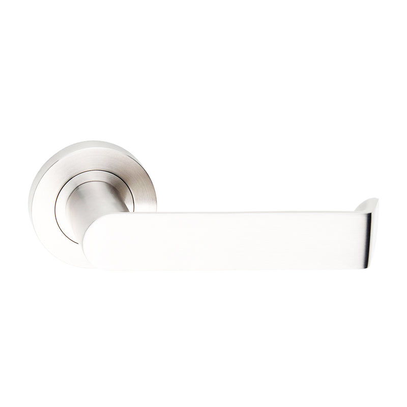Dormakaba 4300/21 Coastal Lever Door Handle on Round Rose