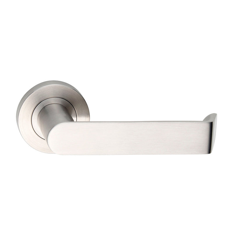 Dormakaba 4300/21 Coastal Lever Door Handle on Round Rose