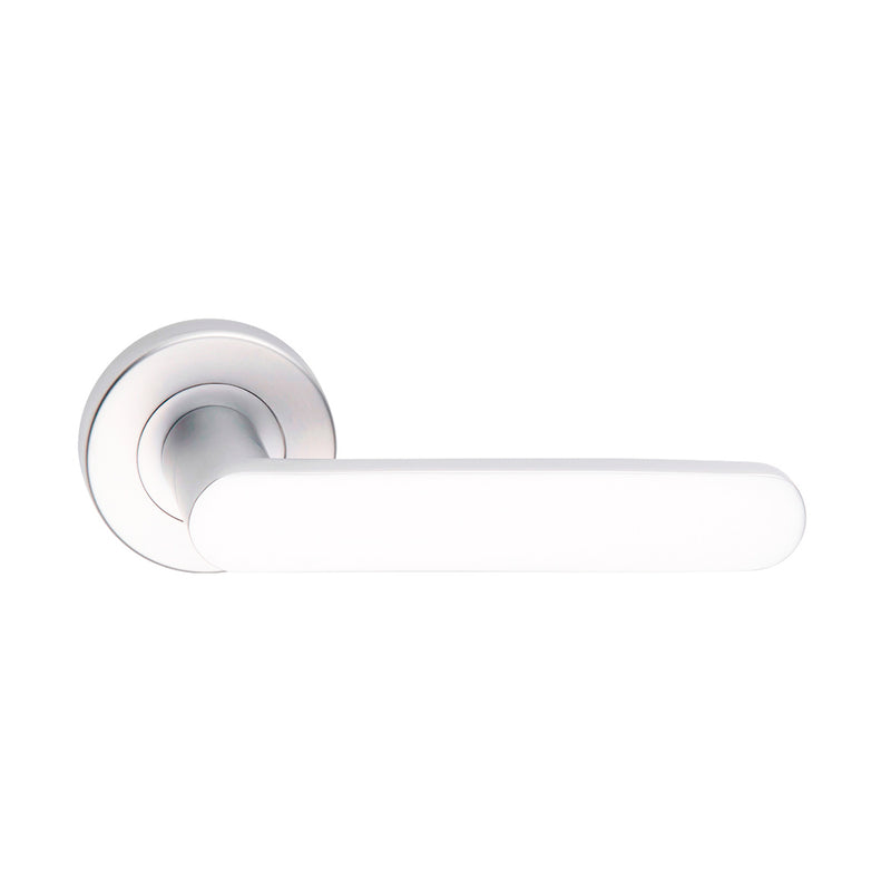 DORMAKABA 8300/9 VISION DOOR LEVER HANDLE ON ROUND ROSE PASSAGE - CUSTOMISE TO YOUR NEED