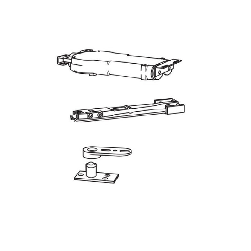 DORMA RTS85 EN4 90 DEGREE TRANSOM CONCEALED DOOR CLOSER SET HOLD OPEN