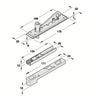 Hafele 932.79.141 DCL 301 Non Hold Open Floor Spring Door Closer - primehardware