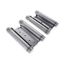 HFH DOUBLE ACTION SPRING DOOR HINGE 150MM POLISHED CHROME 4150 - 153 - primehardware