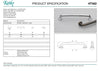 KETHY HT582 CABINET LAWLEY HANDLE 128MM