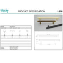 KETHY L858 HERNING HANDLE 128MM