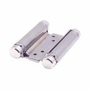 HFH DOOR HINGE 4150 - 104 DOUBLE ACTION SPRING 100MM SATIN CHROME PAIR - primehardware