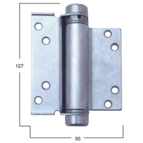 HFH 4165 - 104 Single Reverse Action Hold Open 100mm Door Hinge Pair - primehardware