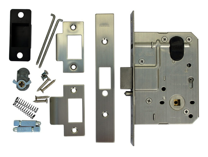 KABA DISABLED TOILET DOOR PACK MS2 LOCK SQUARE PLATE PACKKABA69