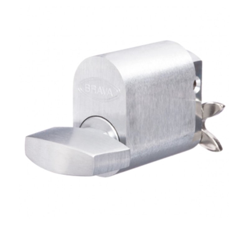 Brava Metro Chrome Oval Cylinder with Turn Snib - primehardware