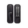 BORG DIGITAL DOOR LOCK KEYLESS MARINE GRADE PRO BLACK BL2601MGPRO - primehardware