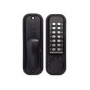 BORG DIGITAL DOOR LOCK KEYLESS MARINE GRADE PRO BLACK BL2601MGPRO - primehardware