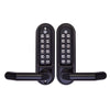 BORG DIGITAL LOCK MARINE GRADE PRO LEVER BLACK BL5051MGPROECP - primehardware