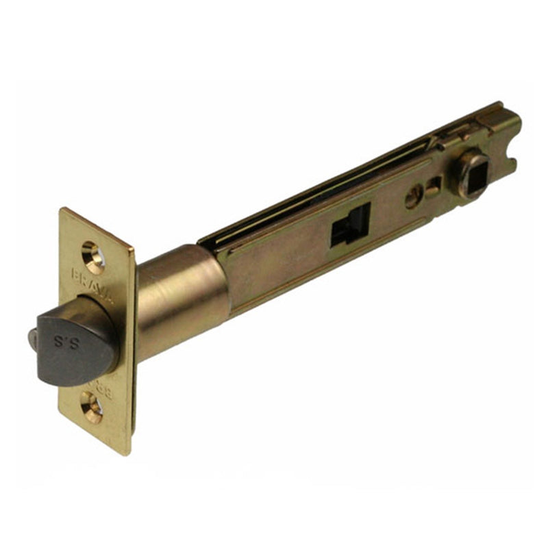 BRAVA METRO LATCH 127MM POLISHED BRASS TO SUIT RA TIEBOLT SERIES BRL127PB