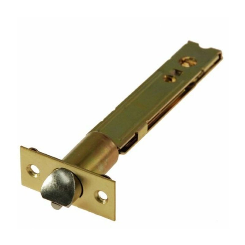 Brava Urban Deadlatch Extended Backset 127mm Polished Brass - primehardware