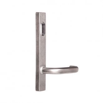 Lockwood 4801/70SC Square End Plate (with Cylinder Hole and 70 Series Lever) - primehardware