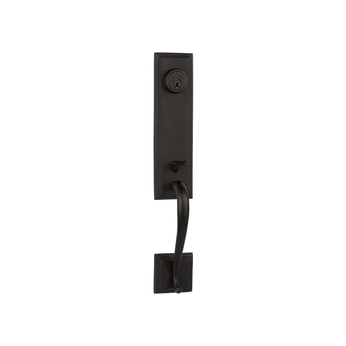N2Lok Seine Entrance Door Handle Set