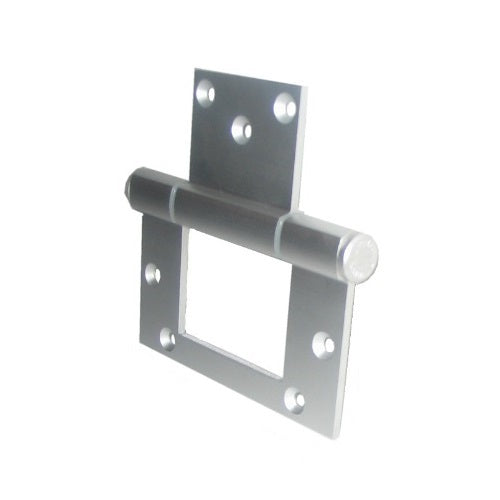 MCCALLUM A155 DOOR HINGE HEAVY DUTY WIDE THROW ALUMINIUM FAST-FIX 110MM