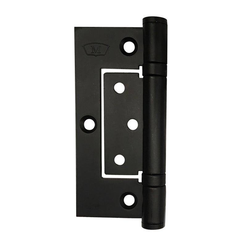 MCCALLUM MEDIUM DUTY INTERFOLD HINGE OFFSET KNUCKLE 100X35MM ECO BLACK S261BLK
