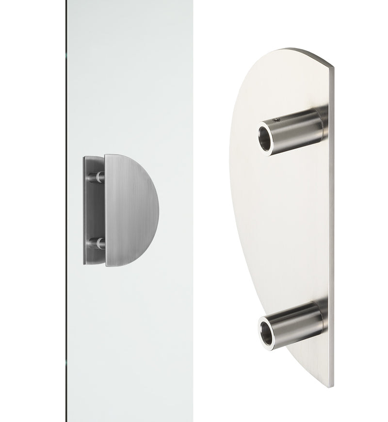 MADINOZ 8590 STRAIGHT ROUND ENTRY DOOR PULL HANDLE - AVAILABLE IN VARIOUS FINISHES AND FUNCTIONS