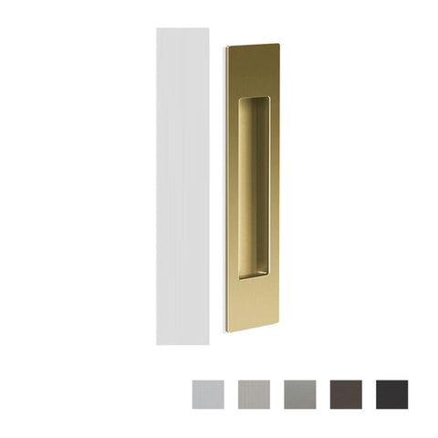 MARDECO 'M' SERIES FLUSH PULL FOR TIMBER AND ALUMINUM SLIDING DOUBLE DOORS - AVAILABLE IN VARIOUS FINISHES - primehardware