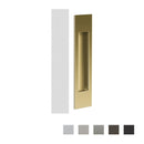 MARDECO 'M' SERIES FLUSH PULL FOR TIMBER AND ALUMINUM SLIDING DOUBLE DOORS - AVAILABLE IN VARIOUS FINISHES - primehardware