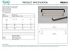 KETHY PM2810 CABINET BYRON HANDLE 128MM