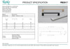 KETHY PM2817 CABINET BEGA HANDLE 192MM