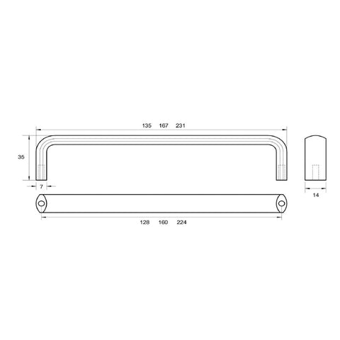 KETHY COBAR CABINET PULL HANDLE S333