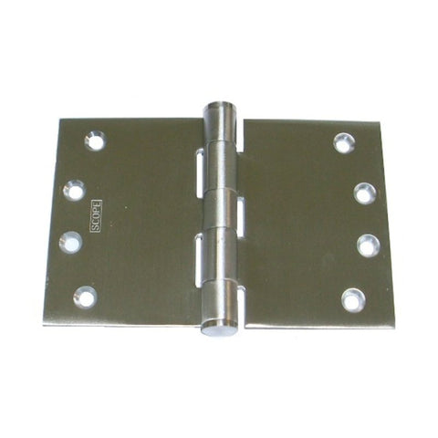 SCOPE WIDE THROW DOOR HINGE FIXED PIN 100X225X3.5MM STAINLESS STEEL DHW109FSS - primehardware