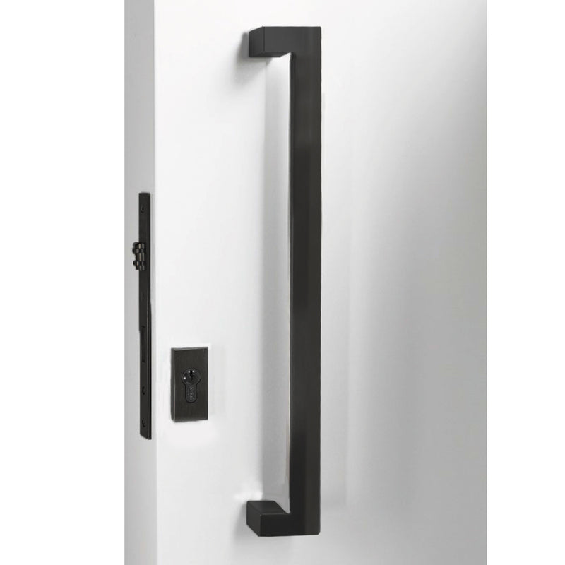 AUSTYLE OFFSET ENTRANCE DOOR PULL HANDLE - AVAILABLE IN VARIOUS FINISHES