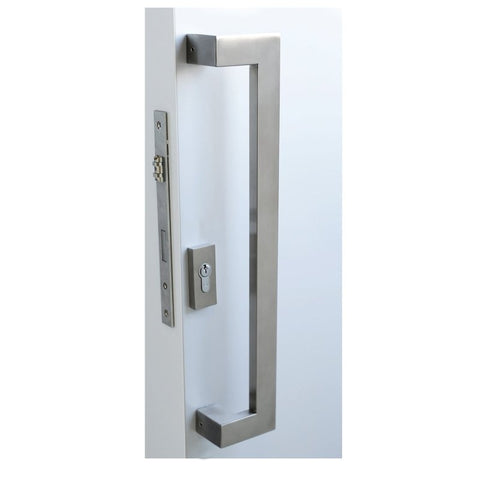 AUSTYLE LINEAR SLIM LINE OFFSET DOOR PULL HANDLE - AVAILABLE IN VARIOUS FINISHES - primehardware