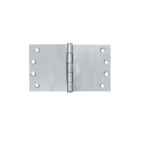 AUSTYLE BROAD BUTT HINGES FIXED PIN SATIN STAINLESS STEEL 100X125MM 45112 (PAIR) - primehardware