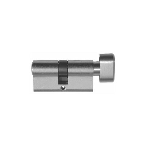Superior 49149 Brass C4 Euro Satin Chrome 6 Pin Thumb Turn Cylinder 70mm - primehardware