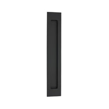 Superior Brass Rectangular Flush Pull Matt Black 320x55mm