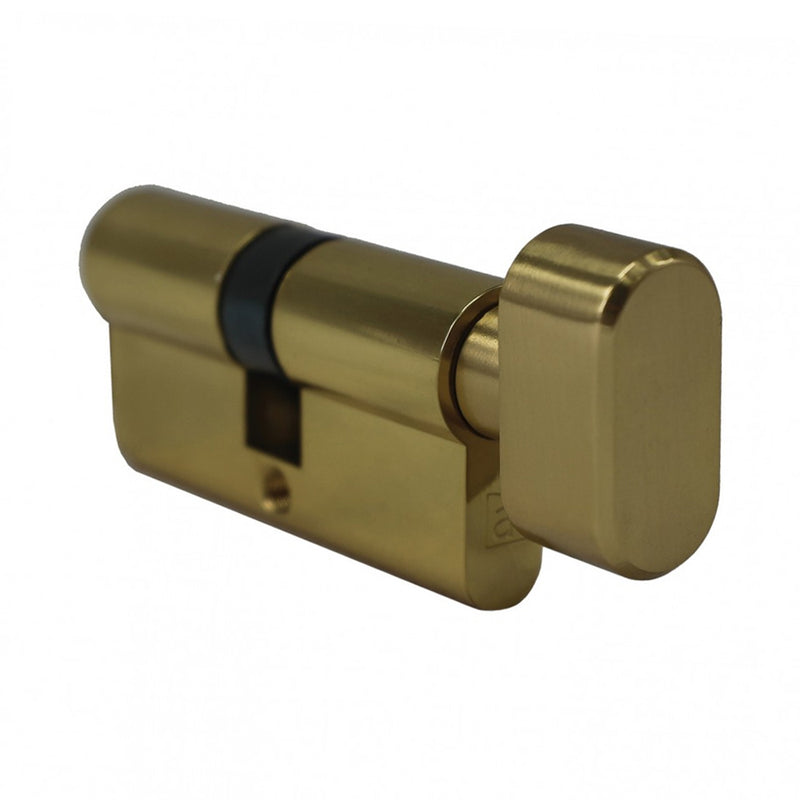 AUSTYLE EURO CYLINDER & TURN SNIB 65MM - AVAILABLE IN VARIOUS FINISHES