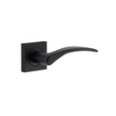 Iver Oxford Door Lever Handle On Square Rose - primehardware
