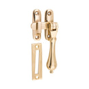 TRADCO LONG THROW TEARDROP CASEMENT FASTENER - AVAILABLE IN VARIOUS FINISHES - primehardware