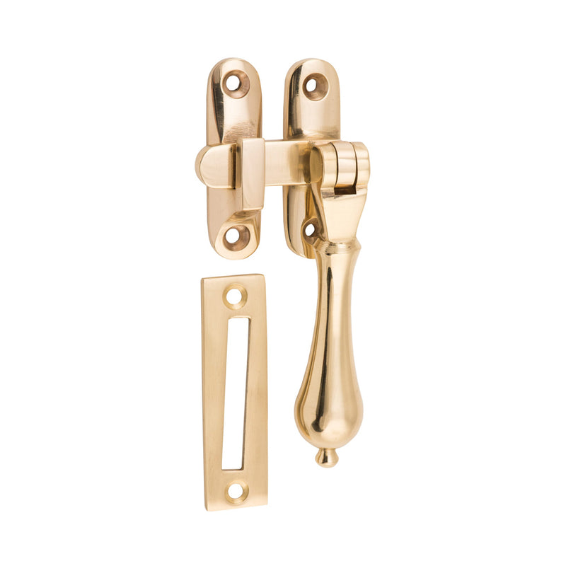 TRADCO LONG THROW TEARDROP CASEMENT FASTENER - AVAILABLE IN VARIOUS FINISHES