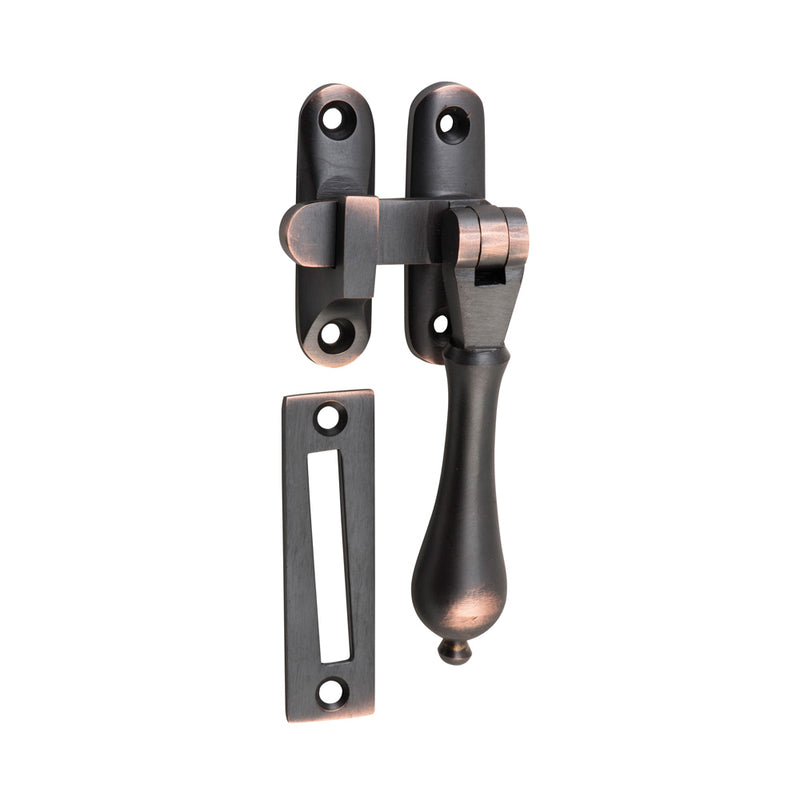 TRADCO LONG THROW TEARDROP CASEMENT FASTENER - AVAILABLE IN VARIOUS FINISHES