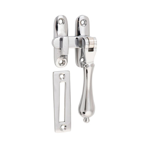 TRADCO LONG THROW TEARDROP CASEMENT FASTENER - AVAILABLE IN VARIOUS FINISHES - primehardware