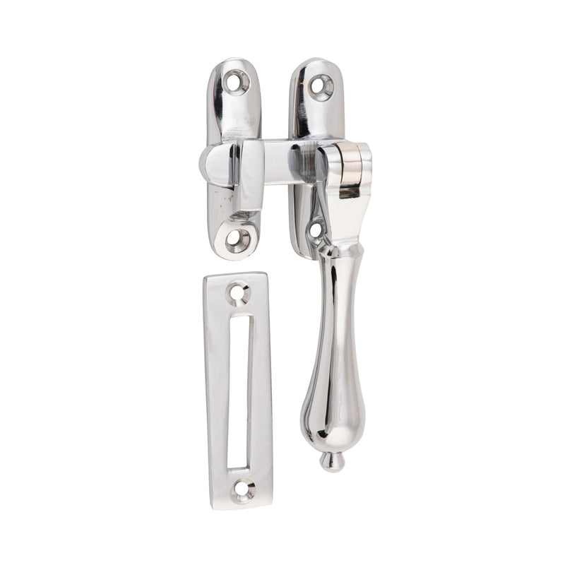 TRADCO LONG THROW TEARDROP CASEMENT FASTENER - AVAILABLE IN VARIOUS FINISHES
