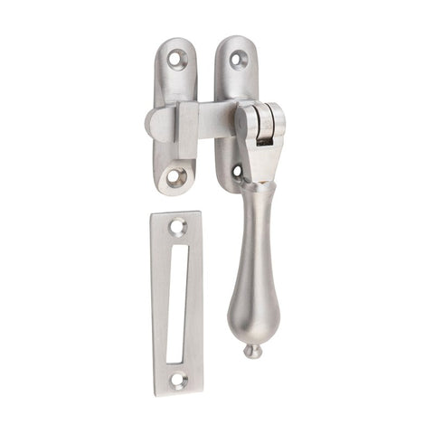 TRADCO LONG THROW TEARDROP CASEMENT FASTENER - AVAILABLE IN VARIOUS FINISHES - primehardware