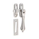 TRADCO LONG THROW TEARDROP CASEMENT FASTENER - AVAILABLE IN VARIOUS FINISHES - primehardware