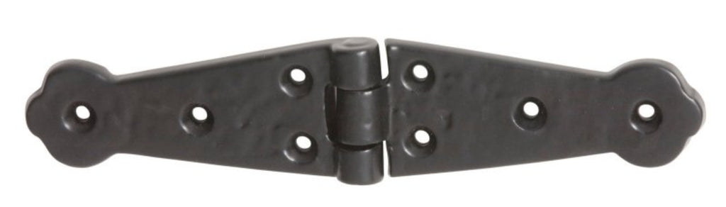 TRADCO 1853MB STRAP HINGE MI MATT BLACK 165X35MM - primehardware
