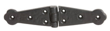 TRADCO 1853MB STRAP HINGE MI MATT BLACK 165X35MM